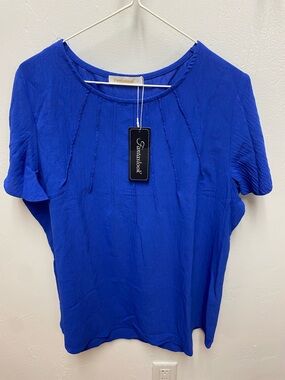 🇺🇸 Fantaslook Women’s Short Sleeve Pull Over Top